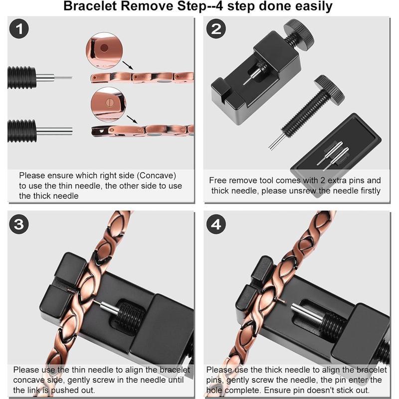 Copper magnetic bracele - Relieve fatigue and promote blood circulation