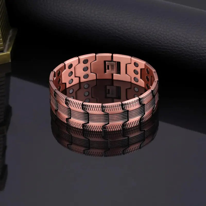Copper magnetic bracele - Relieve fatigue and promote blood circulation