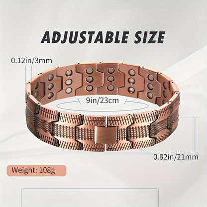 Copper magnetic bracele - Relieve fatigue and promote blood circulation